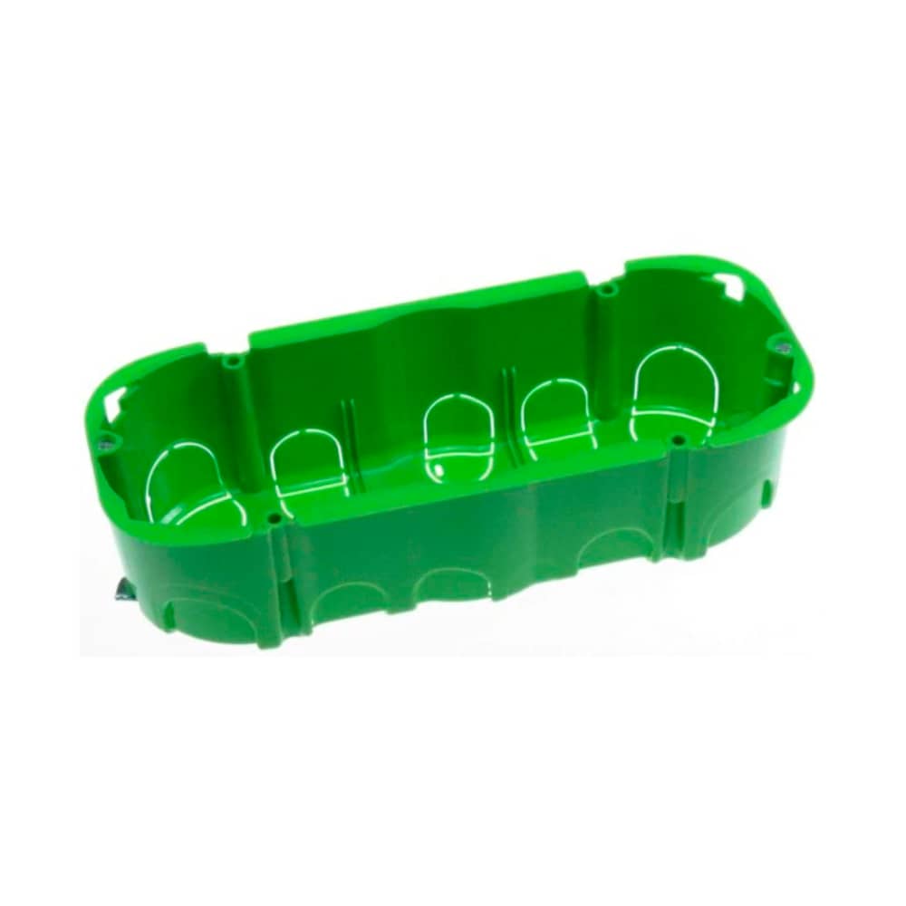 Doza rigips GW 24406PM 6 module compatibil Livolo - standard Italian — imaginea 3