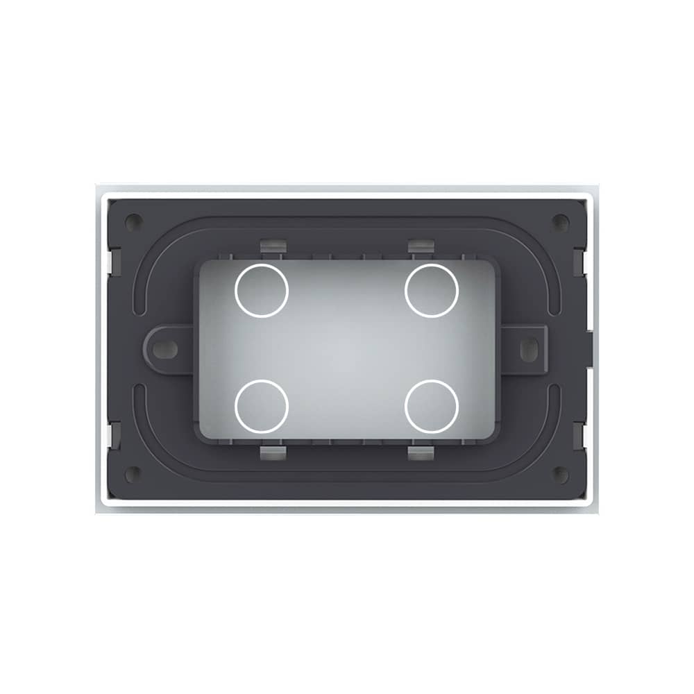 Panou intrerupator cvadruplu cu touch Livolo din sticla, standard Italian - Serie noua — imaginea 4