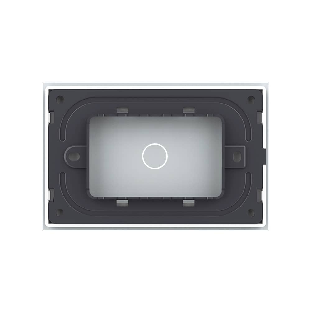 Panou intrerupator simplu cu touch Livolo din sticla, standard Italian - Serie noua — imaginea 4