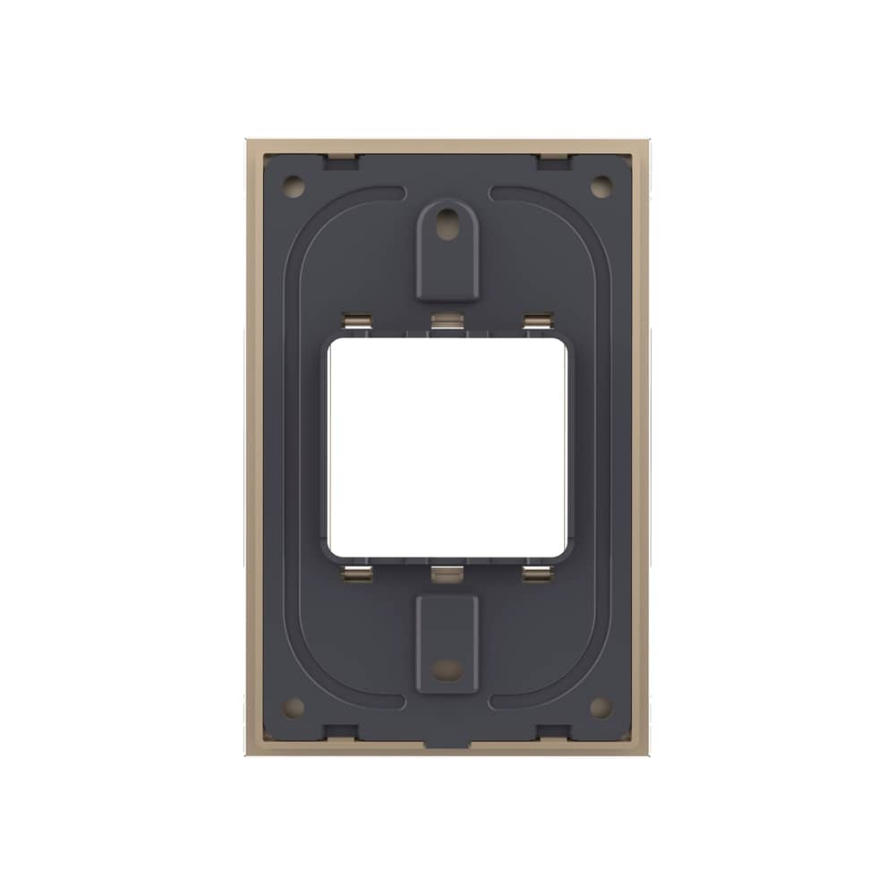 Rama din sticla Livolo standard Italian 2 module - Serie noua — imaginea 4