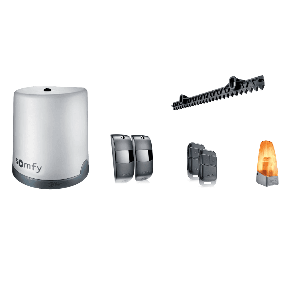Kit automatizare pentru porti culisante Somfy FreeVia 400, Radio RTS, Control telecomanda / unitate Tahoma, Protectie IP44 — imaginea 1