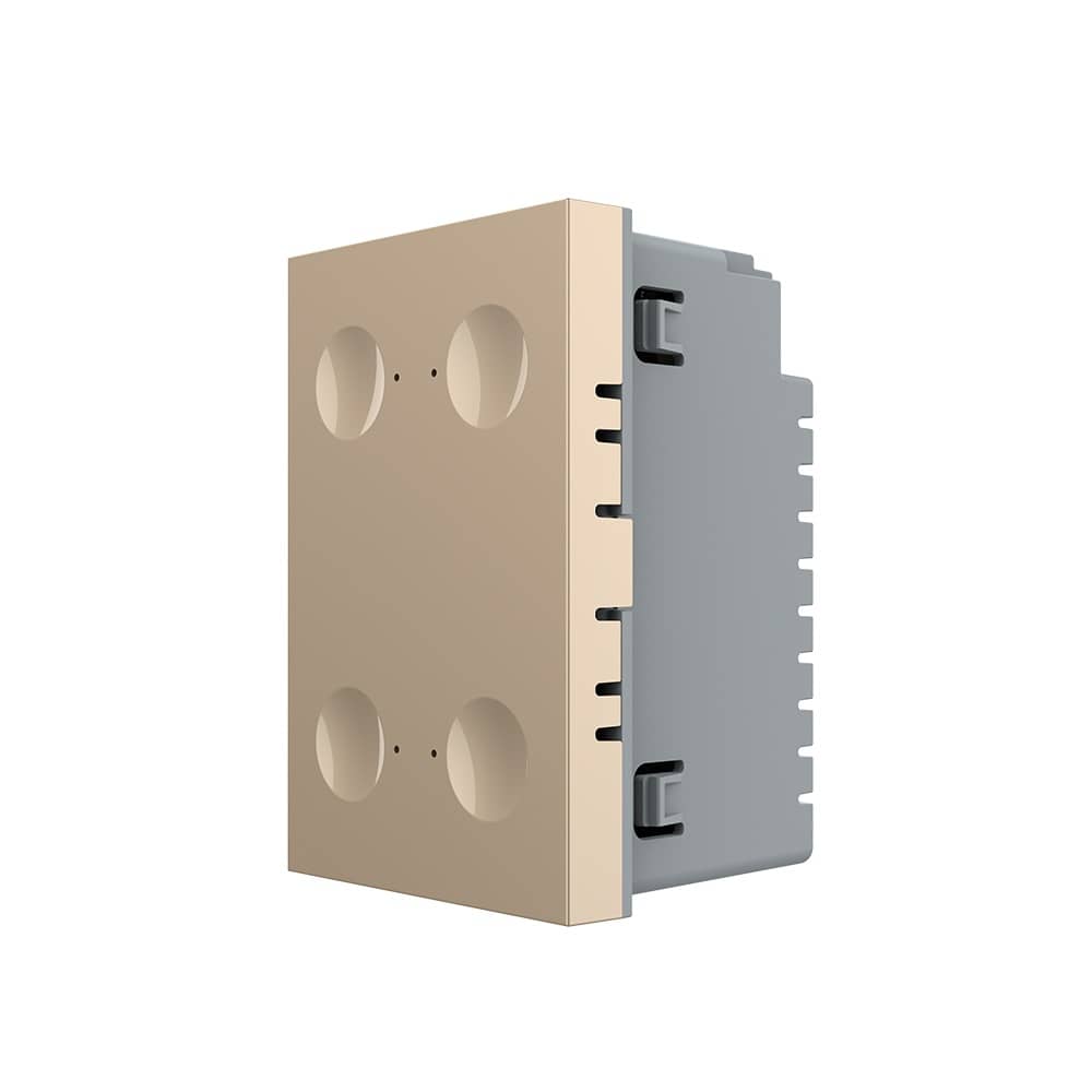 Modul intrerupator cvadruplu cap scara / cap cruce wireless cu touch Livolo standard Italian, Serie noua — imaginea 2