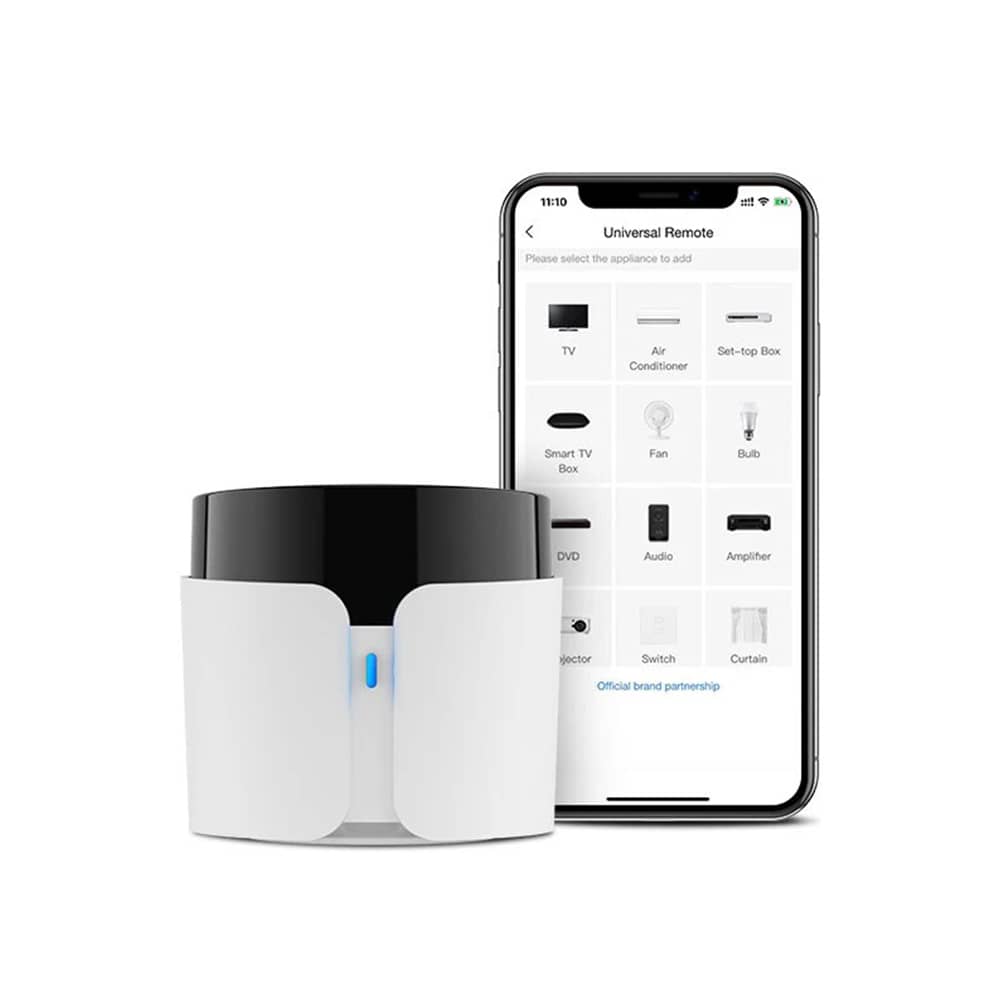 Telecomanda inteligenta BroadLink RM4C Pro, IR, Wi-Fi, Control aplicatie, Integrare cu asistenti vocali — imaginea 6