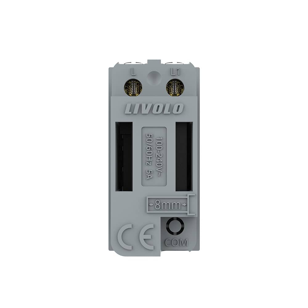 Modul Intrerupator Simplu cu Touch LIVOLO 1M, Protocol ZigBee EC, Standard Italian — imaginea 4