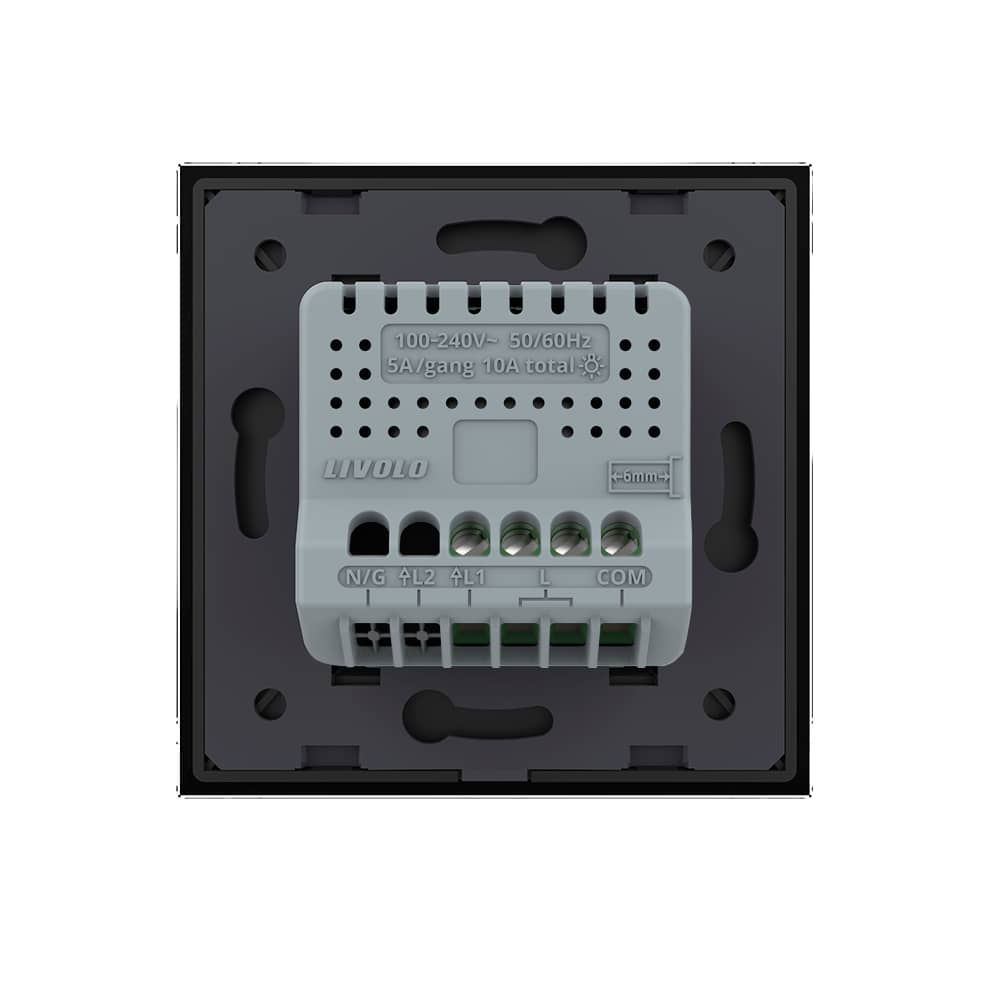 Intrerupator Simplu Cap Scara / Cruce LIVOLO cu Touch - Serie Noua — imaginea 4