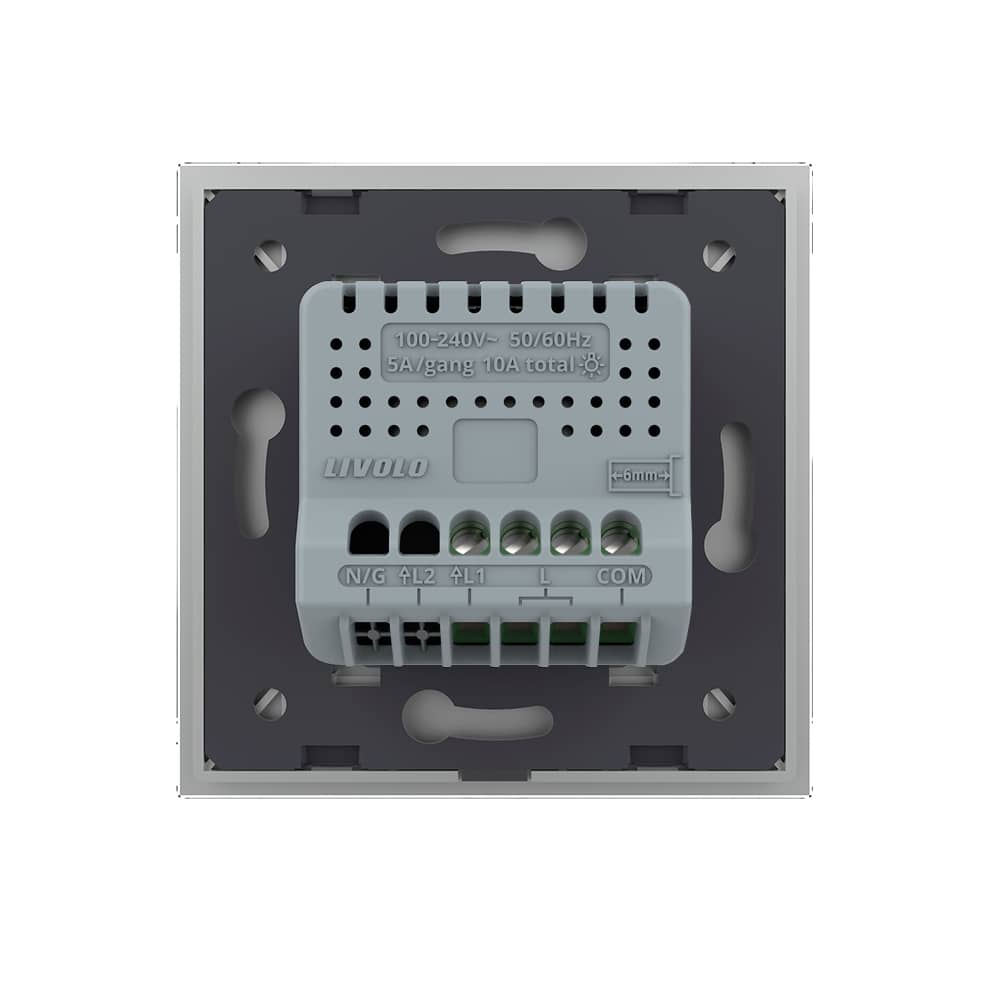 Intrerupator Simplu Cap Scara / Cruce LIVOLO cu Touch - Serie Noua — imaginea 4