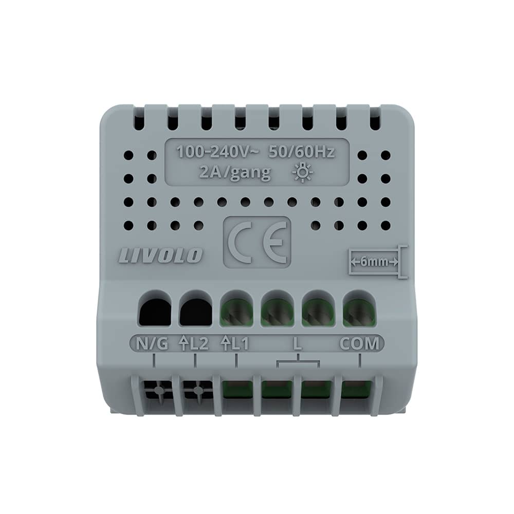 Modul Intrerupator Simplu Cap Scara / Cruce cu Variator Livolo, ZigBee - Serie Noua — imaginea 4