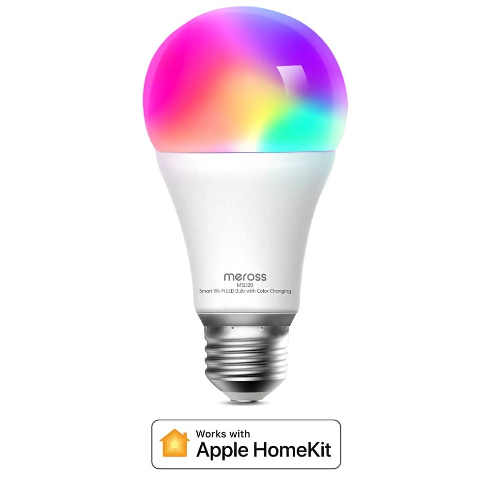 Bec inteligent Meross MSL120, Iluminare RBG, 810 Lumeni — imaginea 2