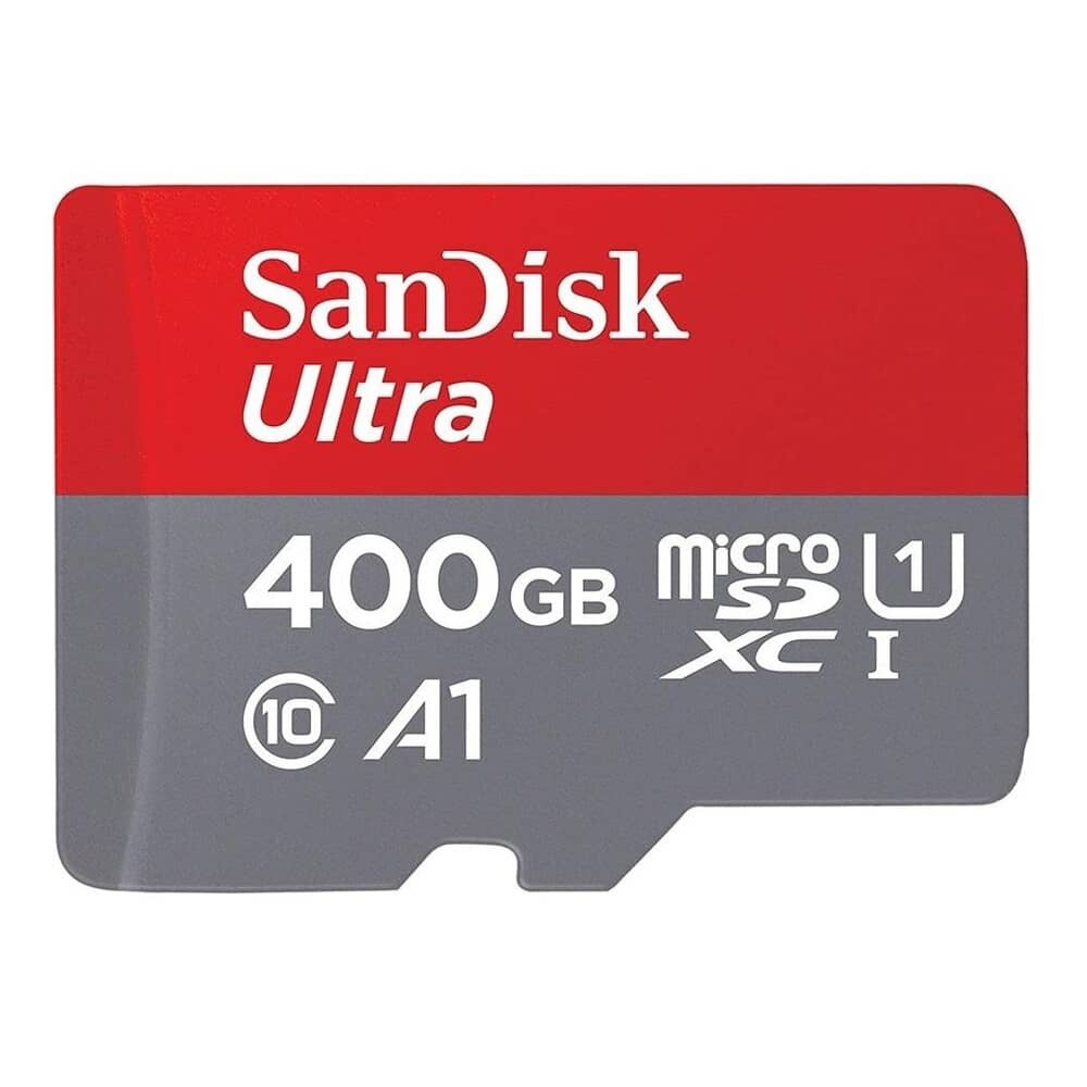 Card de memorie MicroSDXC SanDisk cu Adaptor SD, Memorie 400 GB — imaginea 1