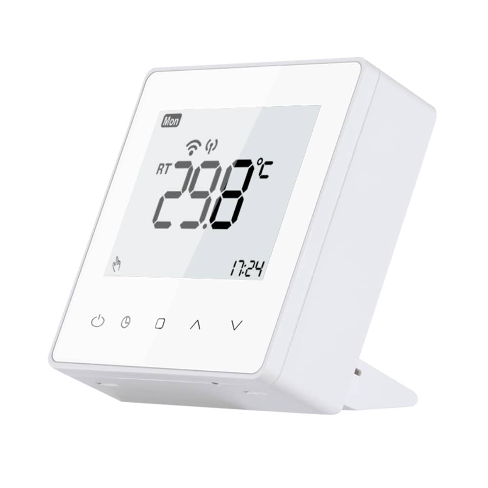 Termostat Wi-Fi Luxion TP608RFW cu receiver pentru centrala termica pe gaz sau electrica, Smart, Programari, Control aplicatie — imaginea 3
