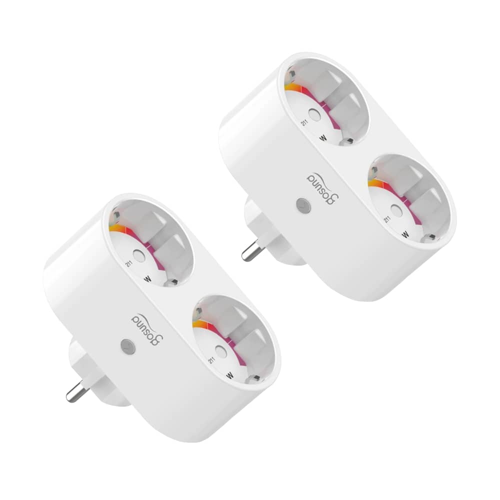 Pachet 2 prize smart Gosund SP211, Control prin aplicatie, Programare, Timer, 3680 W, 16 A — imaginea 2