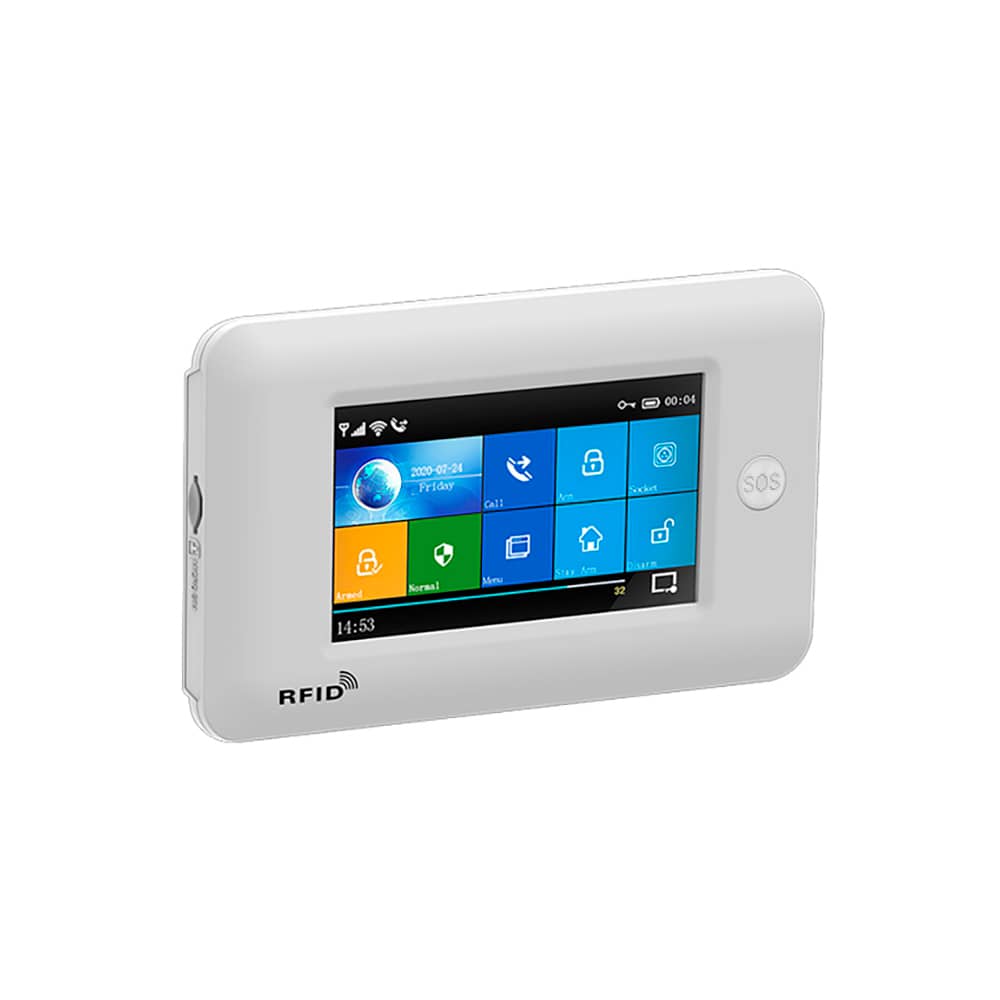 Kit sistem de securitate cu alarma PGST PG-106, Conexiune Wi-Fi & GSM, Control vocal, Display 4.3 inch — imaginea 3
