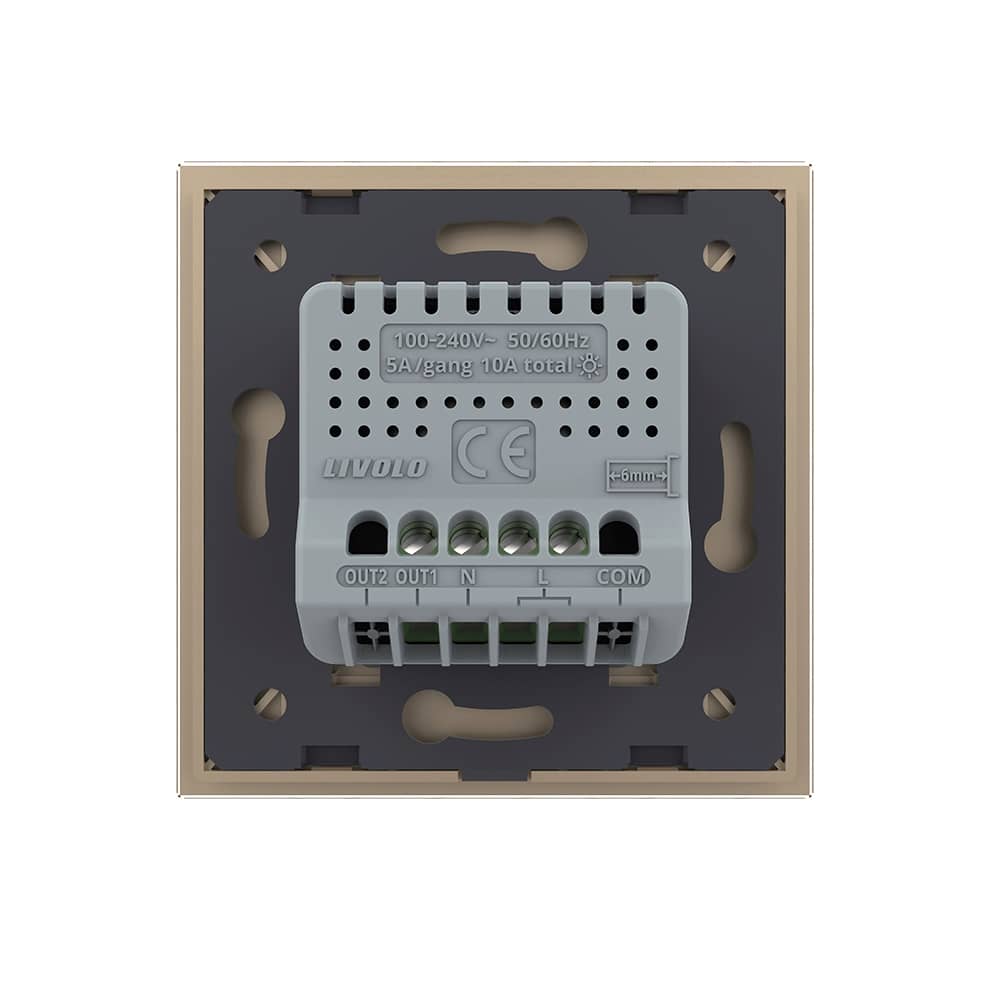 Intrerupator Simplu Wi-Fi LIVOLO cu Touch - Serie Noua — imaginea 4