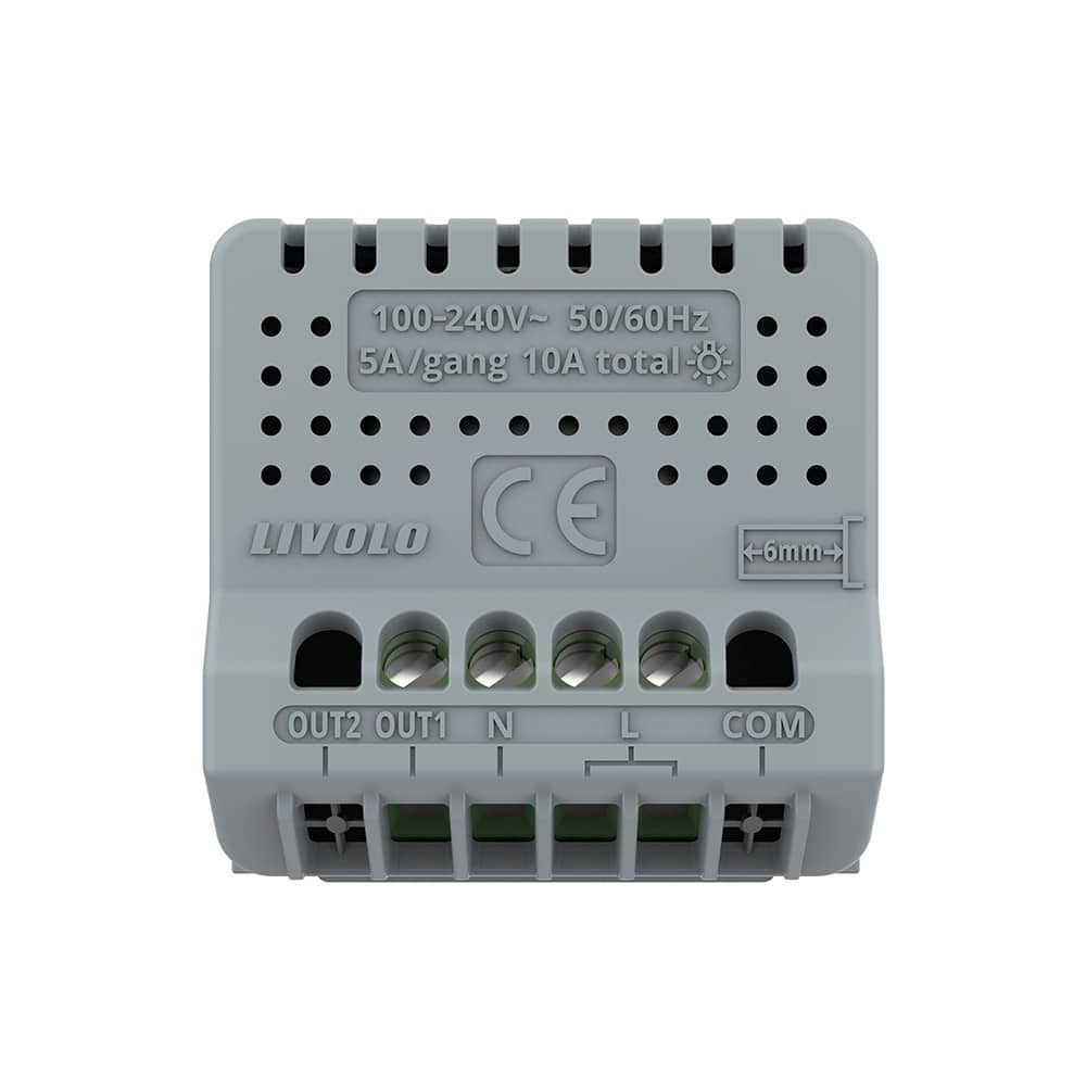 Modul Intrerupator Simplu Wi-Fi cu Touch LIVOLO - Serie Noua — imaginea 4
