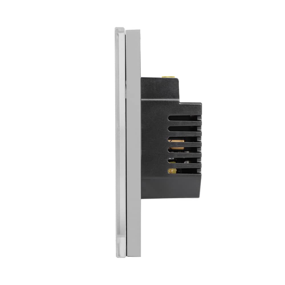 Intrerupator Dublu Wi-Fi cu Touch din Sticla LUXION — imaginea 3