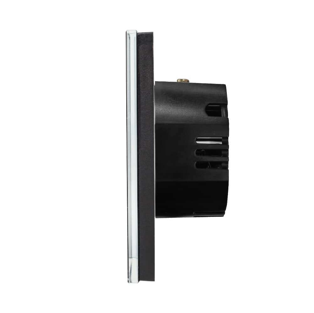 Intrerupator Dublu cu Variator si Touch din Sticla LUXION, RF433 — imaginea 3