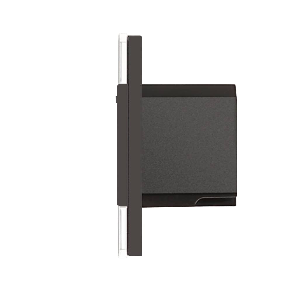 Priza inteligenta pentru perete LUXION Zigbee cu rama din sticla — imaginea 3