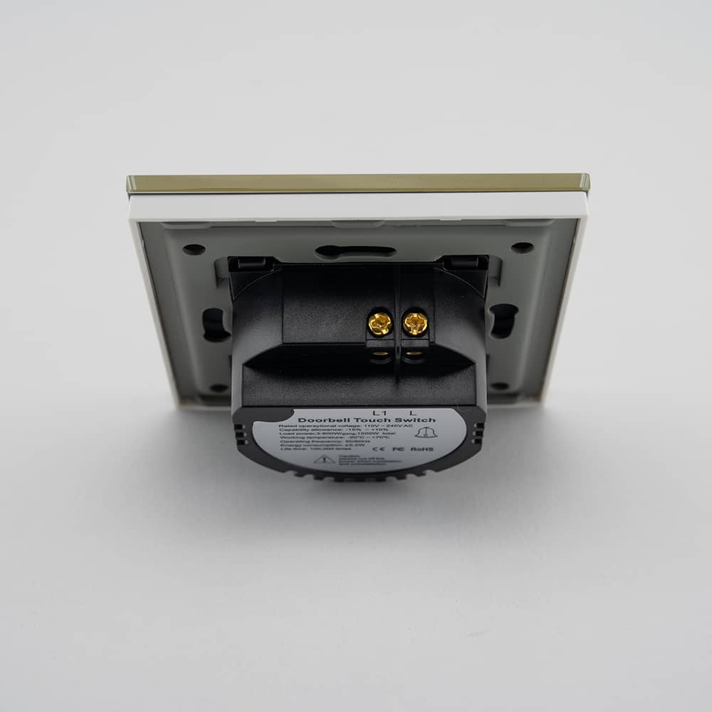 Buton Sonerie cu Touch, cu Revenire, din Sticla LUXION — imaginea 8