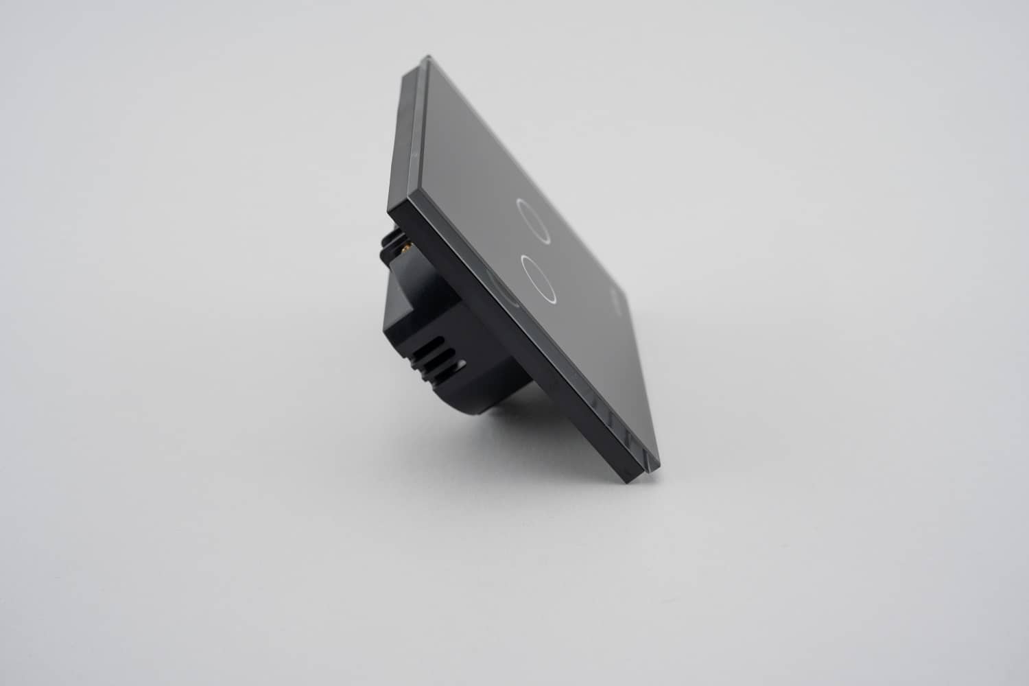 Intrerupator Dublu cu Touch din Sticla LUXION — imaginea 6