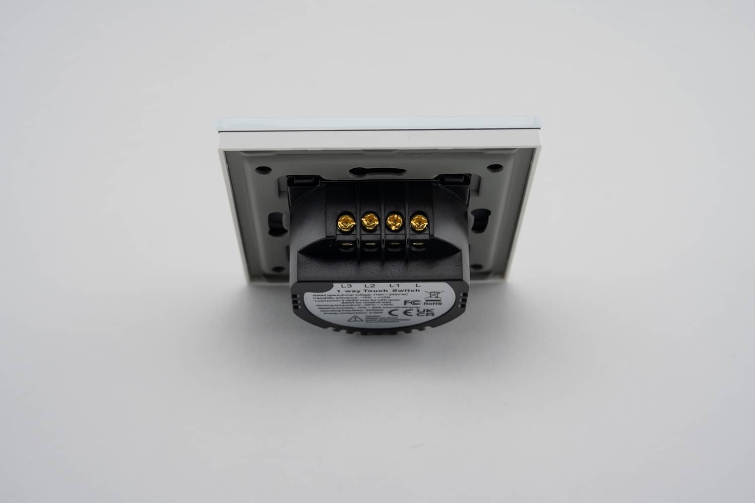 Intrerupator Triplu cu Touch din Sticla LUXION — imaginea 8