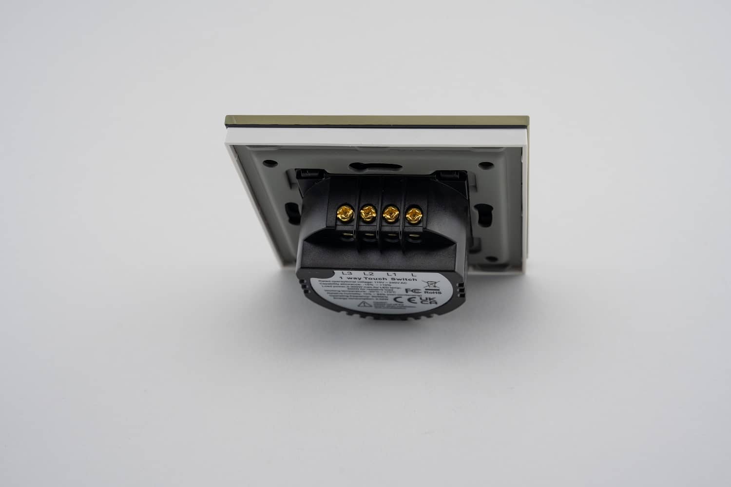 Intrerupator Triplu cu Touch din Sticla LUXION — imaginea 8