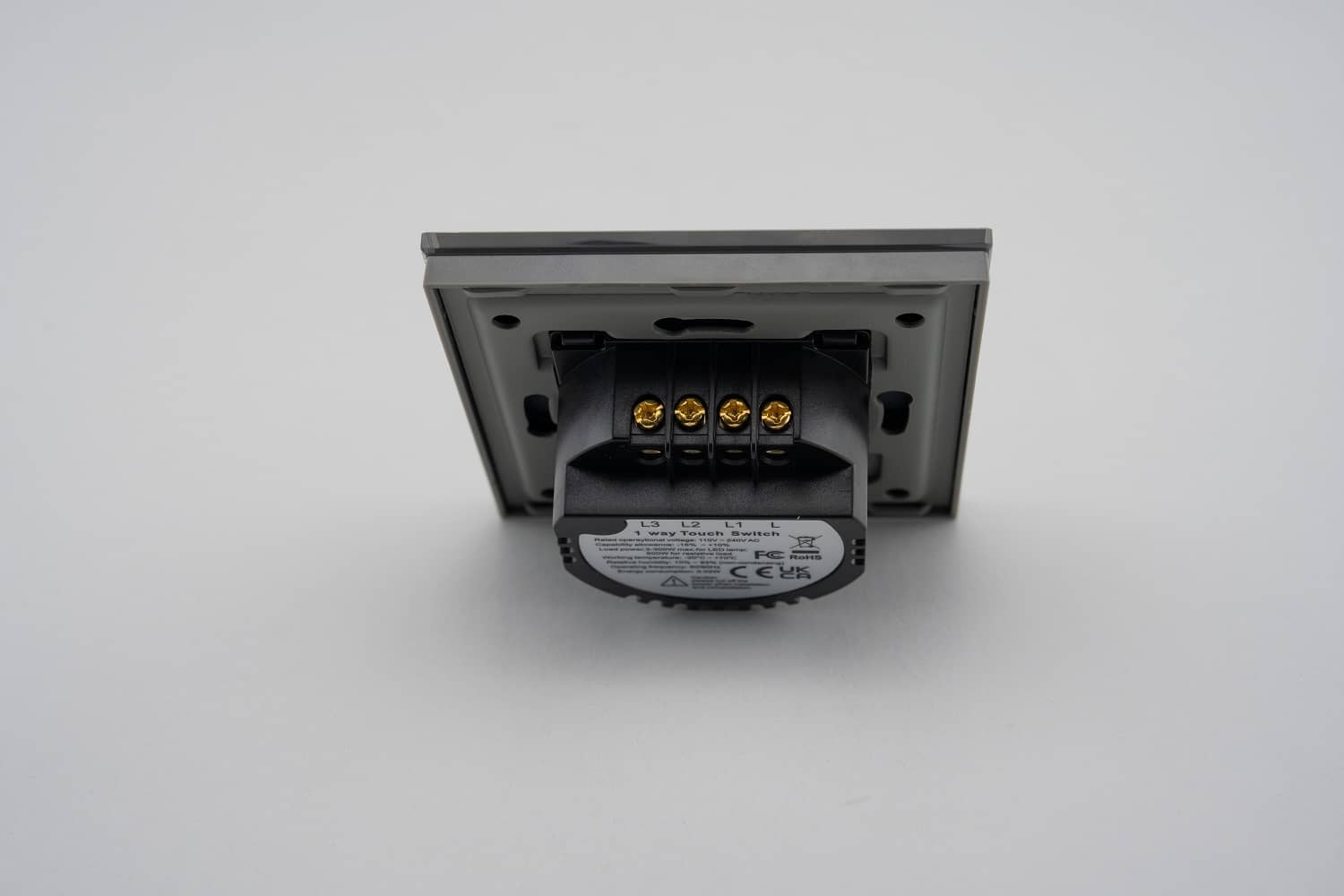 Intrerupator Triplu cu Touch din Sticla LUXION — imaginea 8