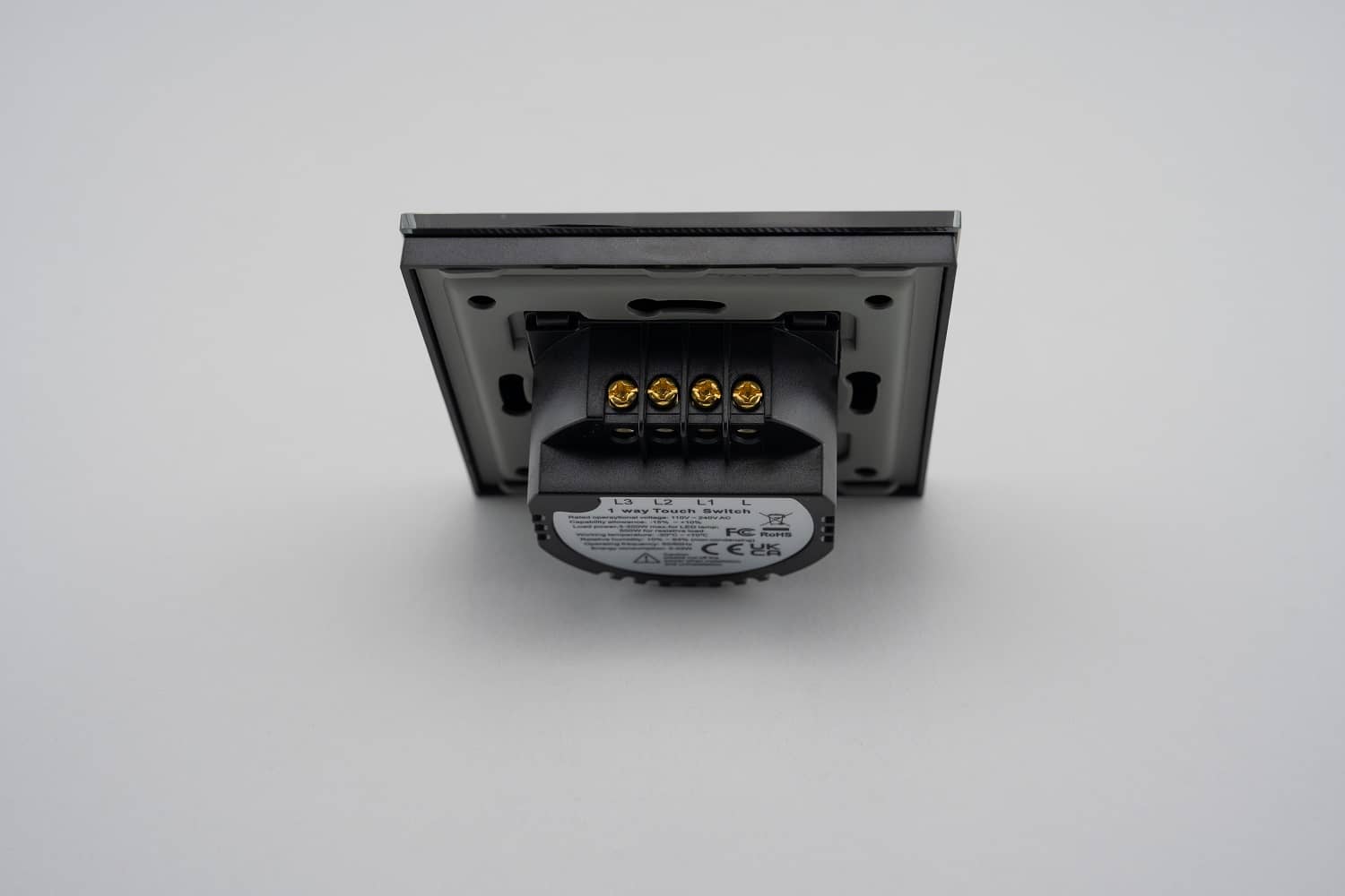 Intrerupator Triplu cu Touch din Sticla LUXION — imaginea 8