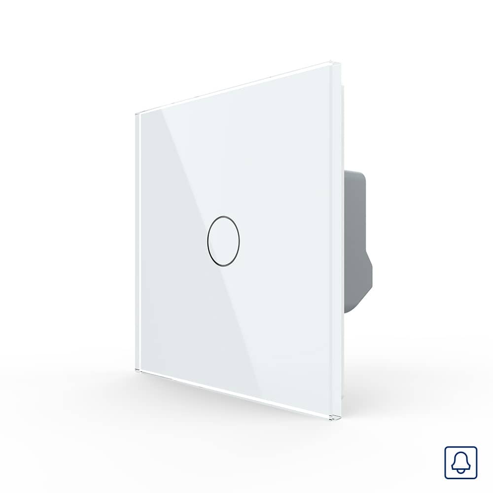 Buton Sonerie cu Touch LIVOLO din Sticla - Serie Noua — imaginea 1