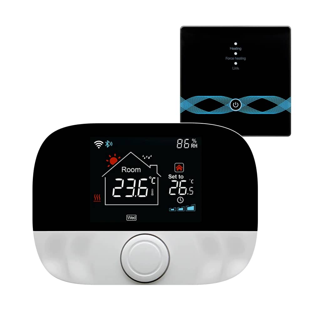 Termostat pentru centrala pe gaz si incalzirea in pardoseala BeOk BOT-T9N-WiFi — imaginea 1