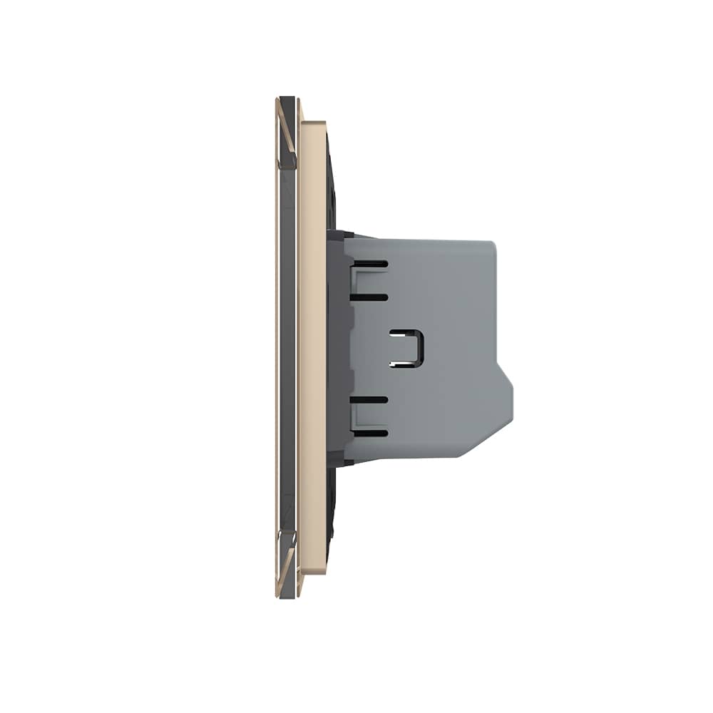 Buton Sonerie cu Touch LIVOLO din Sticla - Serie Noua — imaginea 3