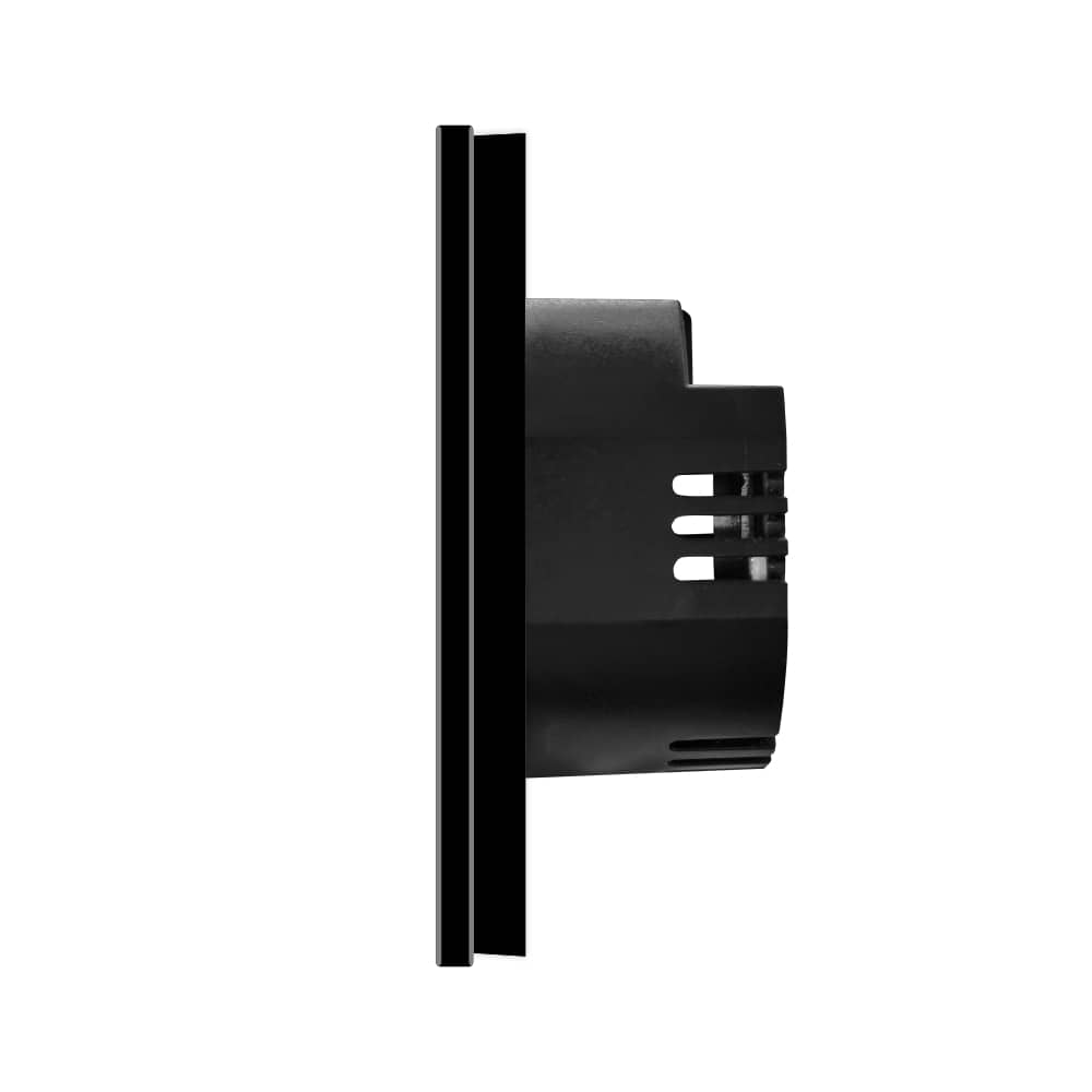 Buton Sonerie cu Touch, cu Revenire, din Sticla si Rama de Aluminiu LUXION — imaginea 3