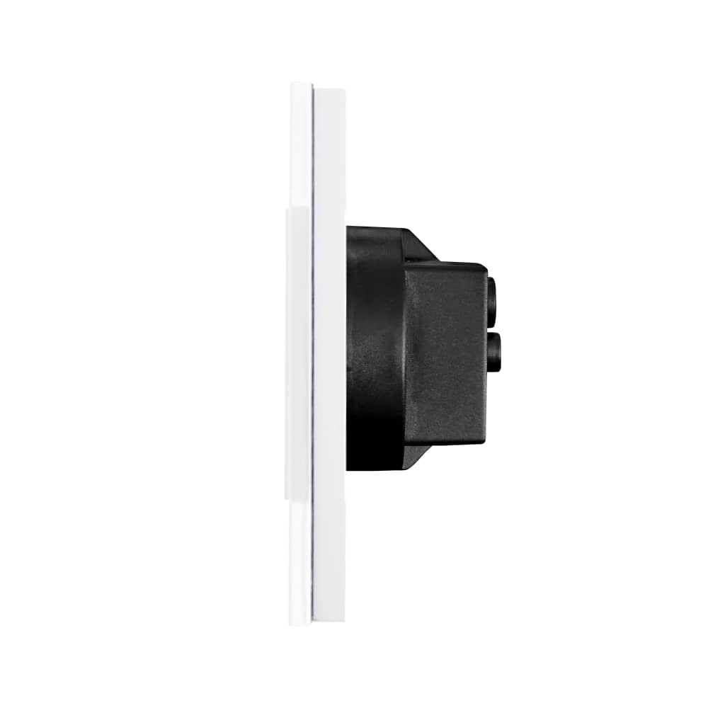 Priza Tripla cu Rama din Sticla LUXION — imaginea 3