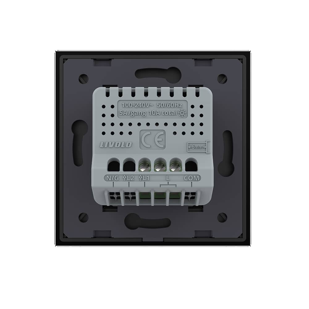 Buton Sonerie cu Touch LIVOLO din Sticla - Serie Noua — imaginea 4