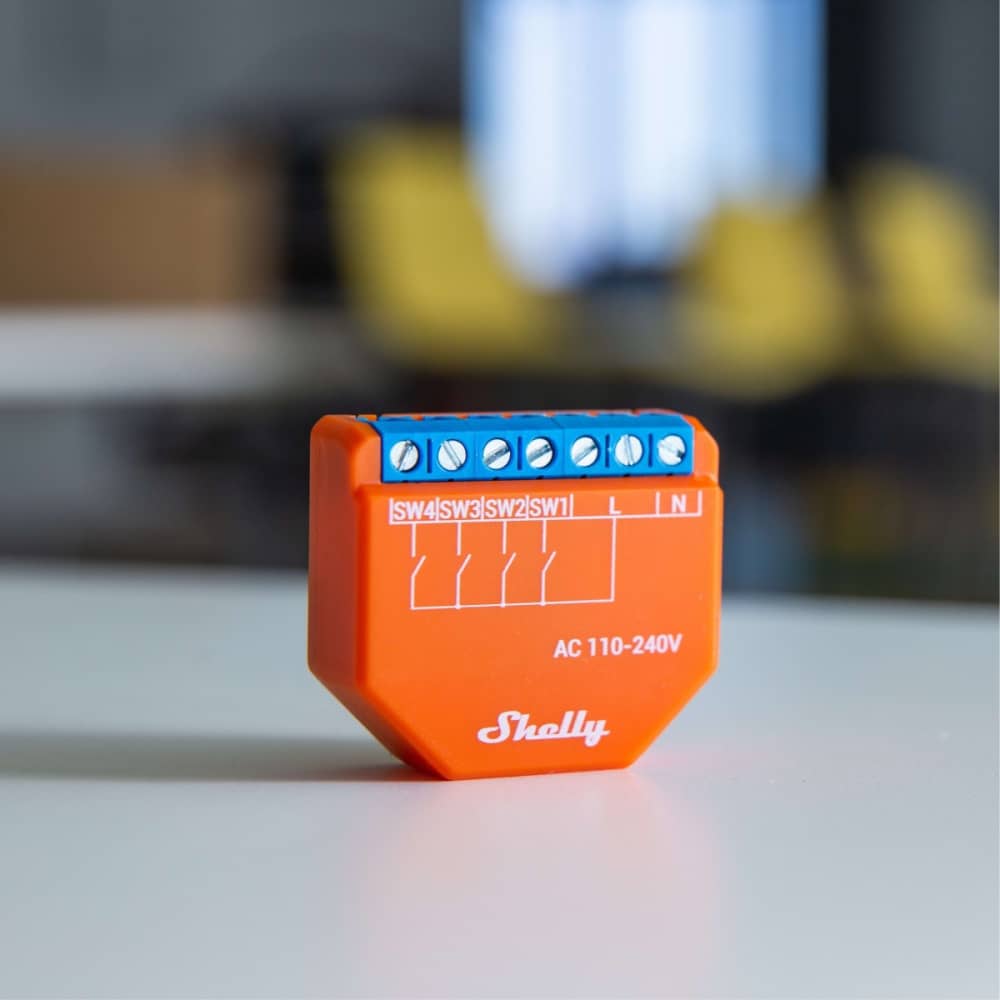 Releu inteligent Shelly Plus I4, Programari, Control aplicatie, 4 Canale — imaginea 5