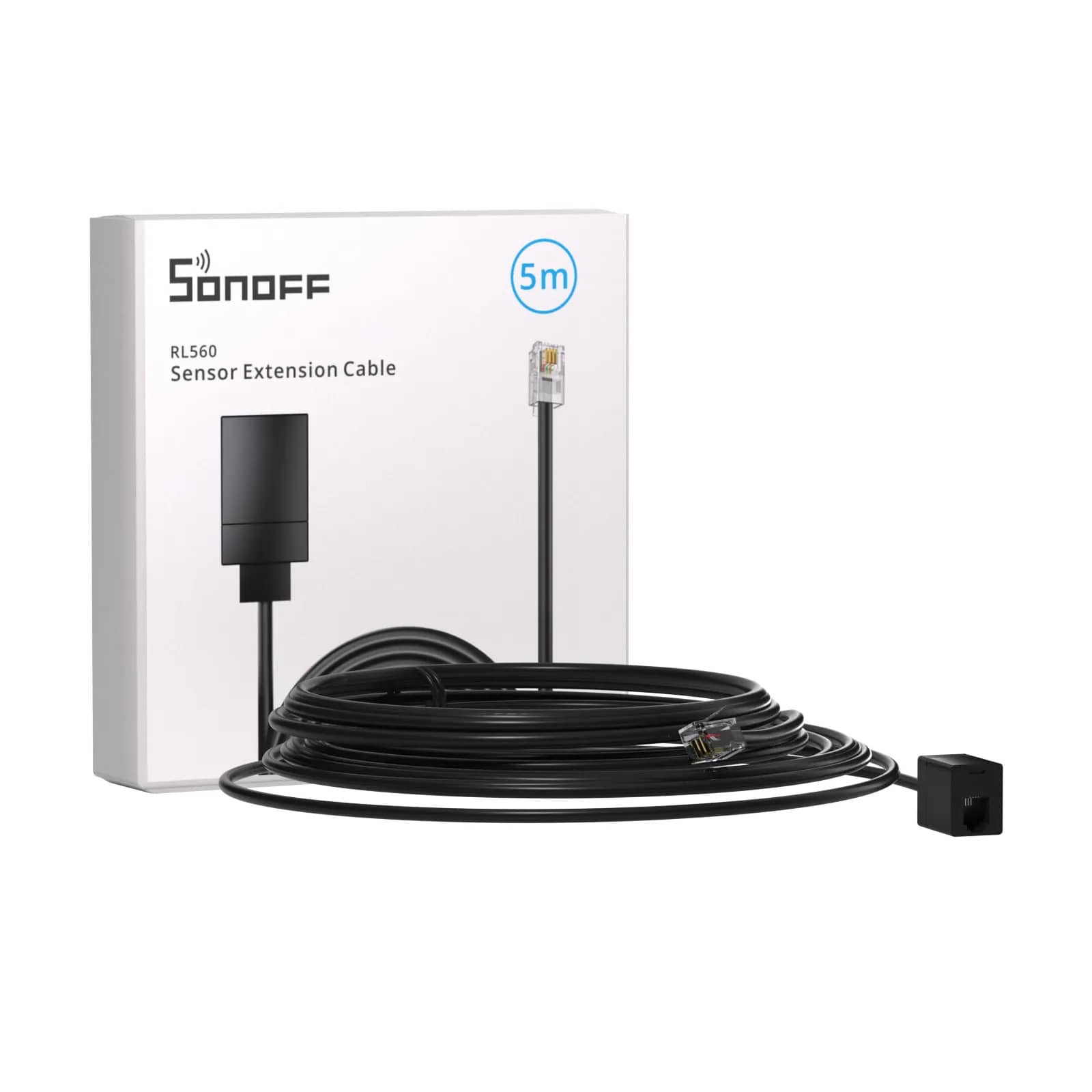 Prelungitor Sonoff RL560, Lungime 5 m, Compatibil cu senzori Sonoff — imaginea 3