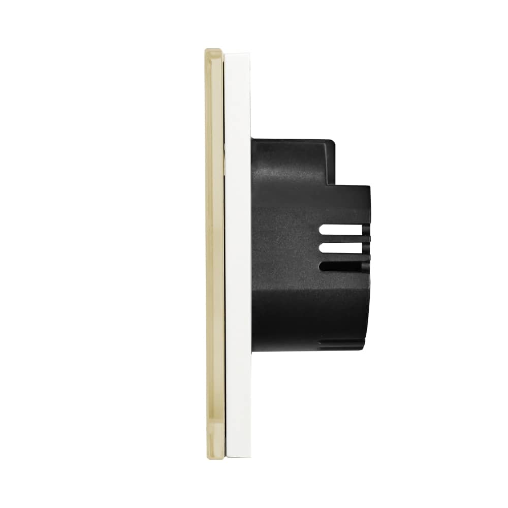 Intrerupator Dublu + Dublu cu Touch din Sticla LUXION — imaginea 3