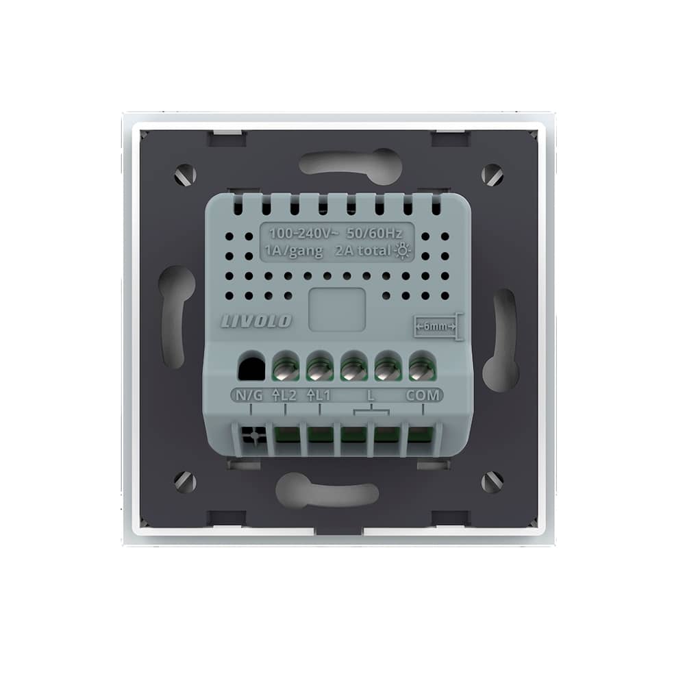 Intrerupator Dublu Cap Scara / Cruce Wireless cu Touch LIVOLO - Serie Noua — imaginea 4