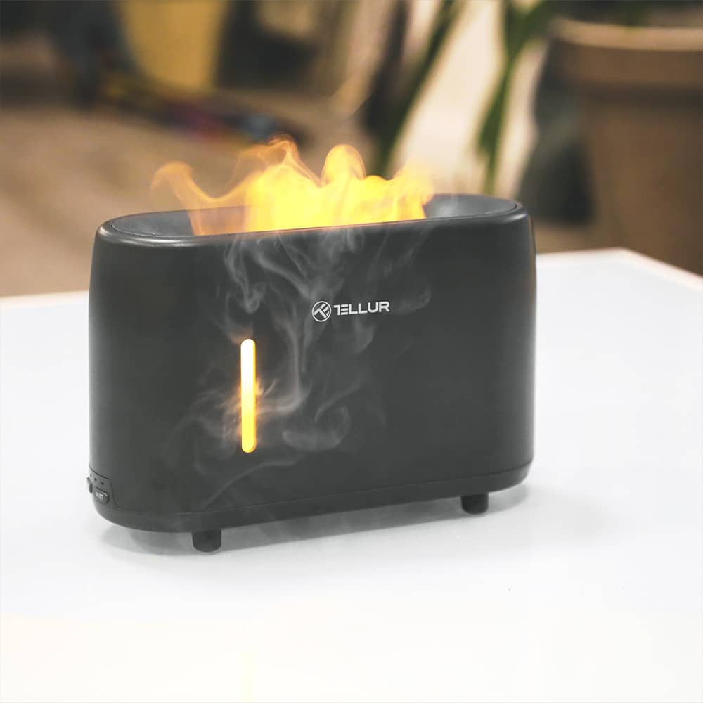 Difuzor aromaterapie cu flacara Tellur, Autonomie 15 ore, Capacitate 240 mL — imaginea 4