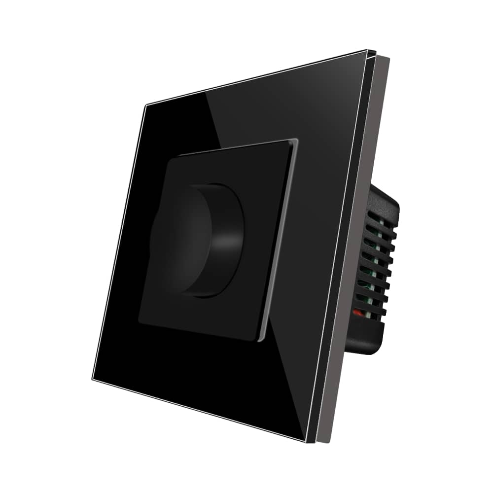 Intrerupator cu Variator Mecanic LUXION cu Rama din Sticla — imaginea 1