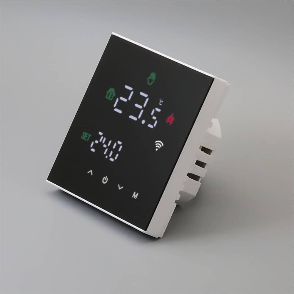 Termostat Wi-Fi pentru incalzirea termica pe gaz BeOk TGW60-WIFI-WPB — imaginea 5