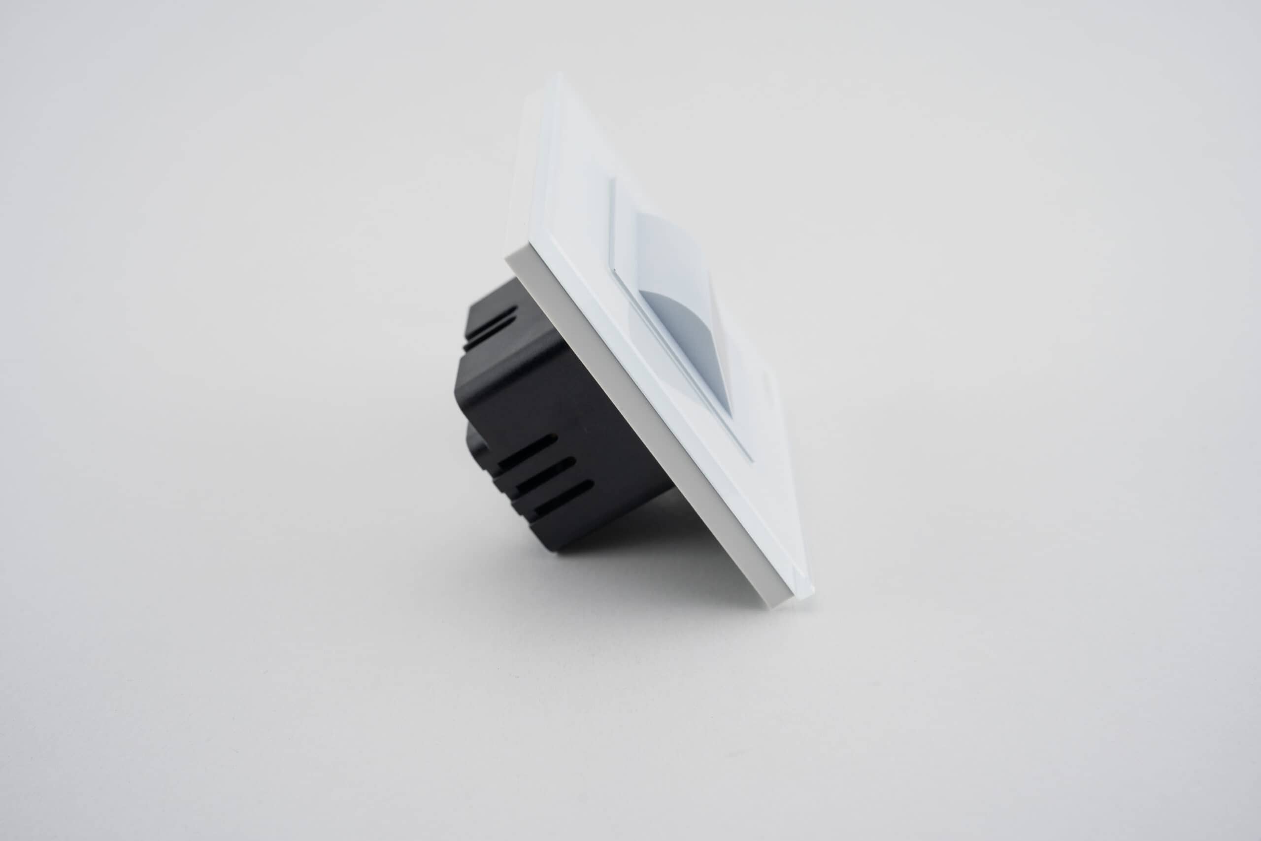 Lampa de Veghe LED cu Lumina Alb - Neutra LUXION cu Rama de Sticla — imaginea 5