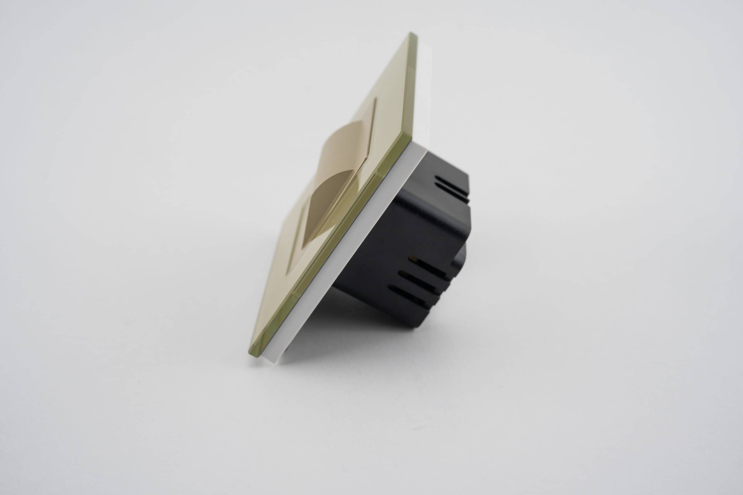 Lampa de Veghe LED cu Lumina Alb - Neutra LUXION cu Rama de Sticla — imaginea 6