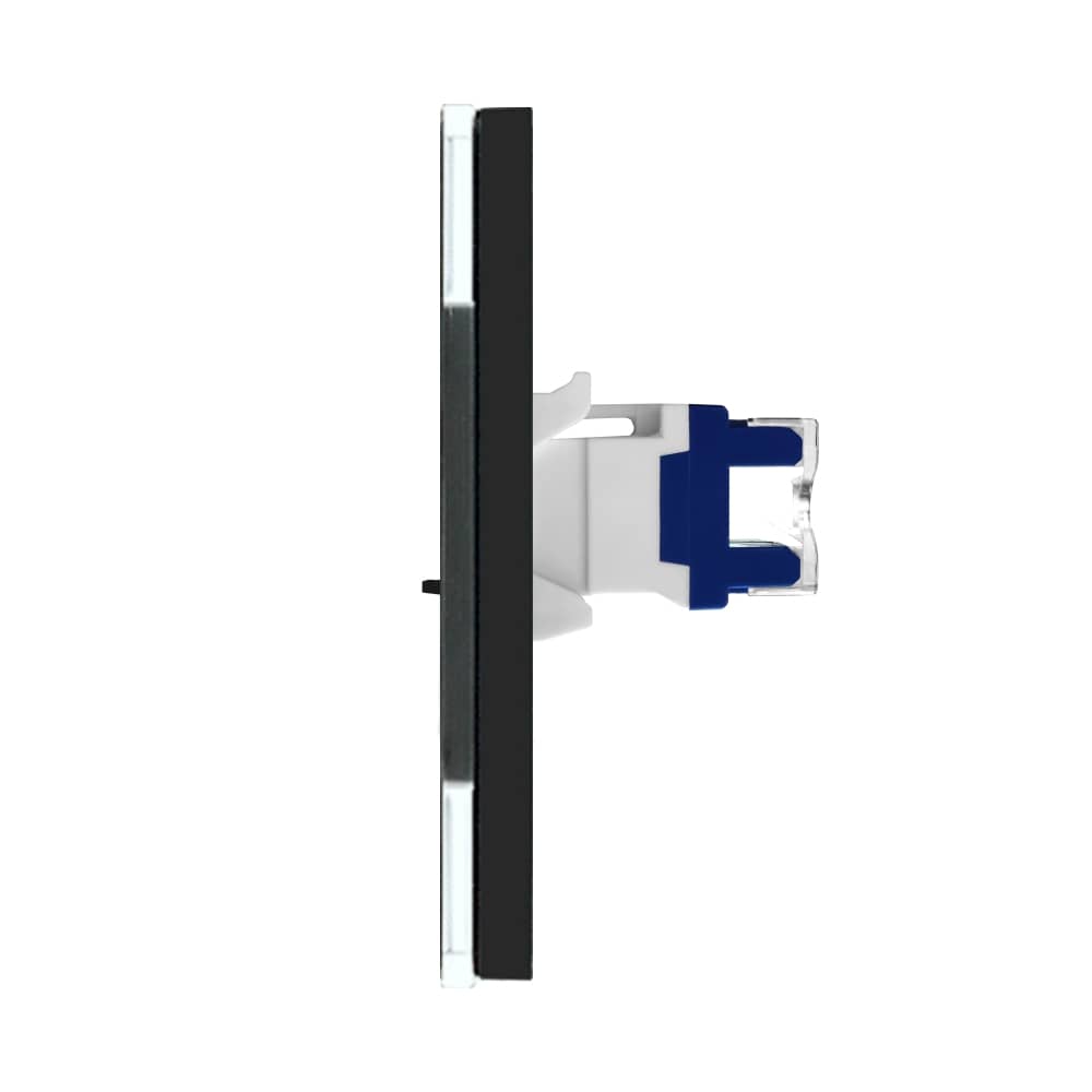 Priza TV + Internet cu Rama din Sticla LUXION — imaginea 3