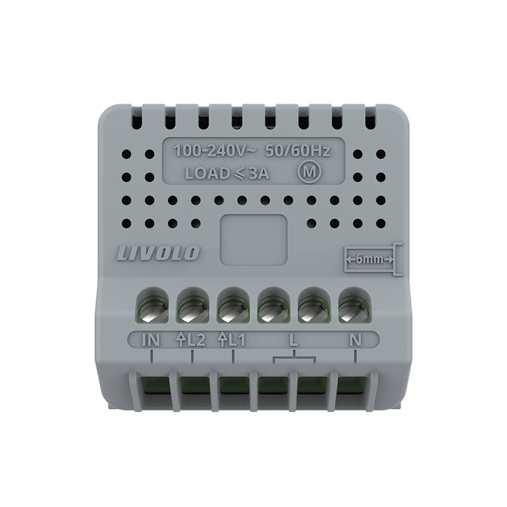Modul Intrerupator Draperie cu Touch LIVOLO, Protocol ZigBee — imaginea 4