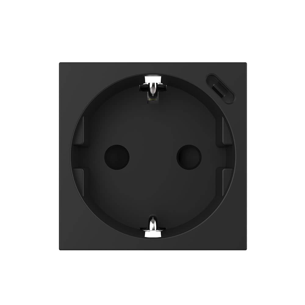 Modul Priza Schuko + USB-C LIVOLO, Standard German - Serie Noua — imaginea 2