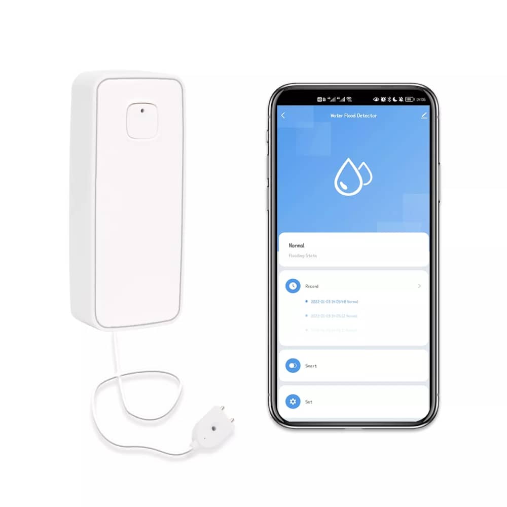 Senzor de inundatii LUXION, Wi-Fi, Control aplicatie — imaginea 3
