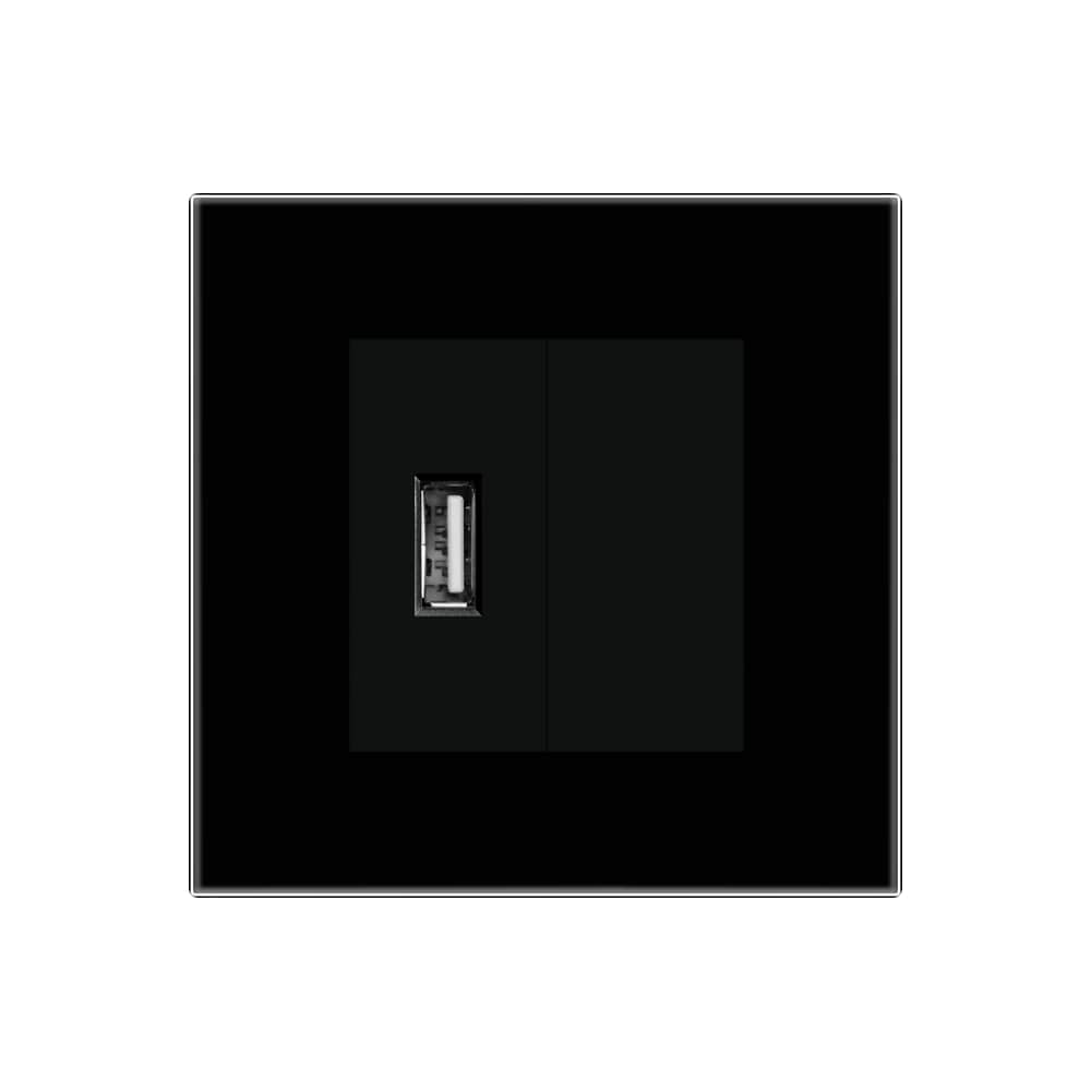 Priza USB + Blank cu Rama din Sticla LUXION — imaginea 2