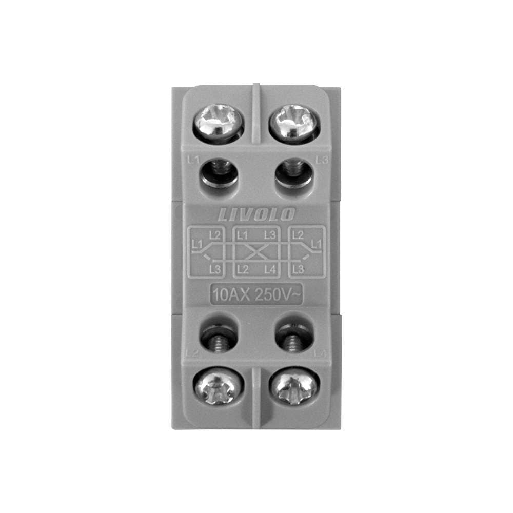 Modul Intrerupator Simplu Mecanic Cap Cruce LIVOLO — imaginea 4