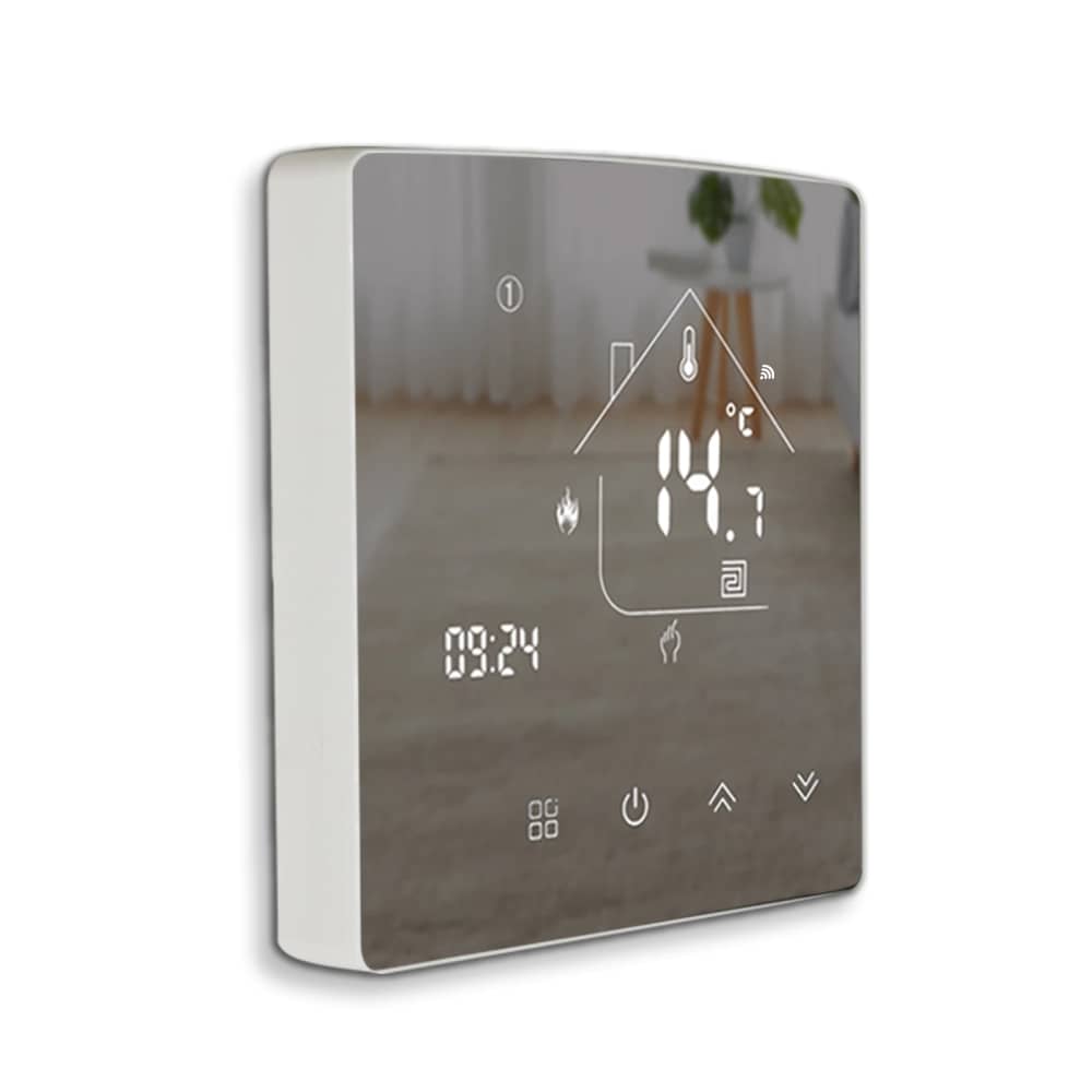 Termostat pentru incalzire termica pe gaz Beok TGR85-WIFI-WPB, Programare, Control aplicatie — imaginea 5