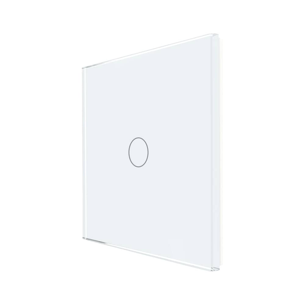 Panou Intrerupator Simplu cu Touch Din Sticla LUXION — imaginea 1